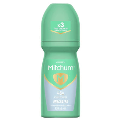 M&S Mitchum Women Advanced Control Unscented Roll-On Anti-Perspirant Deodorant 100ml- Buy online at McGrocer