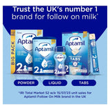 Aptamil 2 Follow On Milk ready to feed 12x200ml - British product