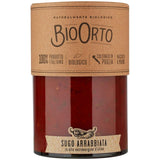 Bio Orto arrabbiata pasta sauce 350g - British product