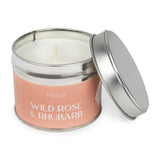 M&S Pintail Wild Rose & Rhubarb Classic Tin Candle- Buy online at McGrocer