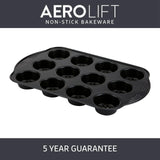 Prestige Aerolift Muffin Tin 12 Cup, imported from the UK