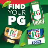PG Tips black tea plant based biodegradable tea bags 240 per pack, imported from the UK