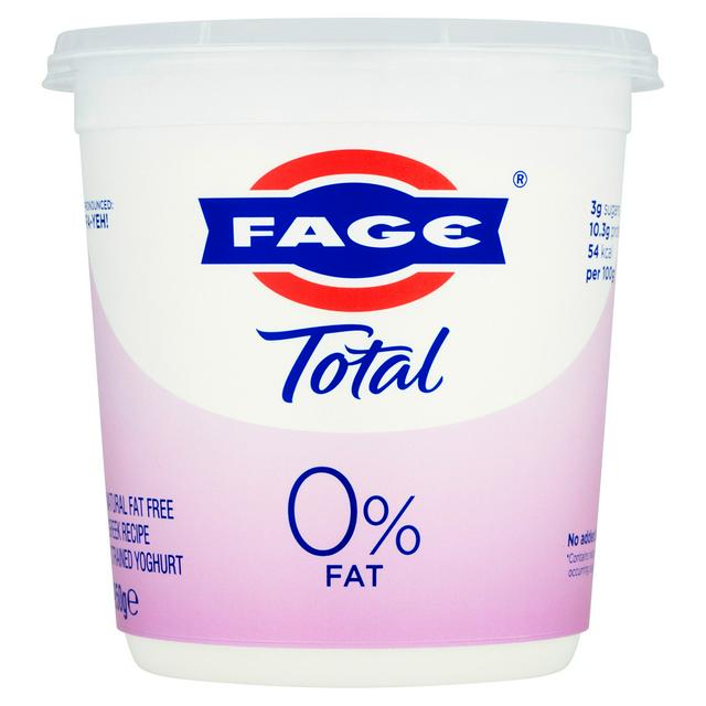 FAGE Total 0 Fat Natural Fat Free Greek Recipe Strained Yoghurt 950g
