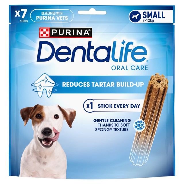 Dentalife small chicken dental chews for dogs (British brand)