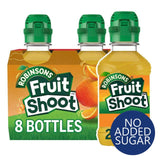 M&S Fruit Shoot Orange No Added Sugar Soft Drink 8 x 200ml- Buy online at McGrocer