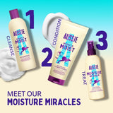 Aussie Miracle Moist travel hair conditioner - British product