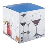Ravenhead Majestic red wine glasses 4-pack, imported from the UK