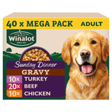 M&S Winalot Sunday Dinner Mixed in Gravy Complete Wet Dog Food- Buy online at McGrocer
