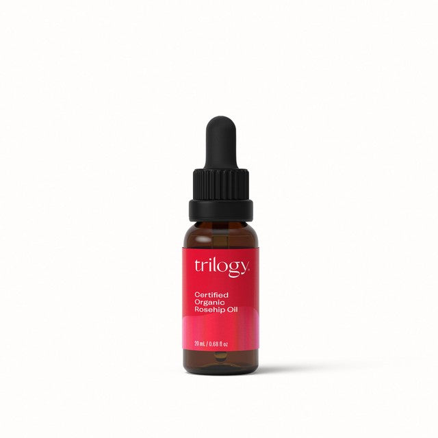 Trilogy Certified Organic Rosehip Oil Bottle 20ml (British brand)