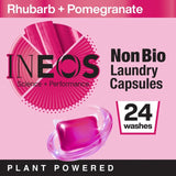 M&S INEOS Non Bio Laundry Capsules Rhubarb + Pomegranate 24 Pack- Buy online at McGrocer