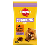 Pedigree Jumbone dog treats Chicken & Lamb 4 x 40g, imported from the UK