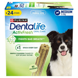 M&S Dentalife ActivFresh Chicken Dental Dog Chews for Medium Dogs 24 Pack- Buy online at McGrocer