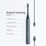 Ordo Electric Toothbrush Stone colour, imported from the UK.