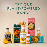 Plenish Turmeric Shots with ginger and orange juice 420ml, imported from the UK