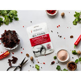 Mr Filberts beef biltong chilli rub 25g, imported from the UK