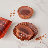 Deliciously Ella double chocolate caramel cups - British product