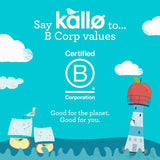 Kallo sea salt and cider vinegar lentil and pea cakes 122g, UK version