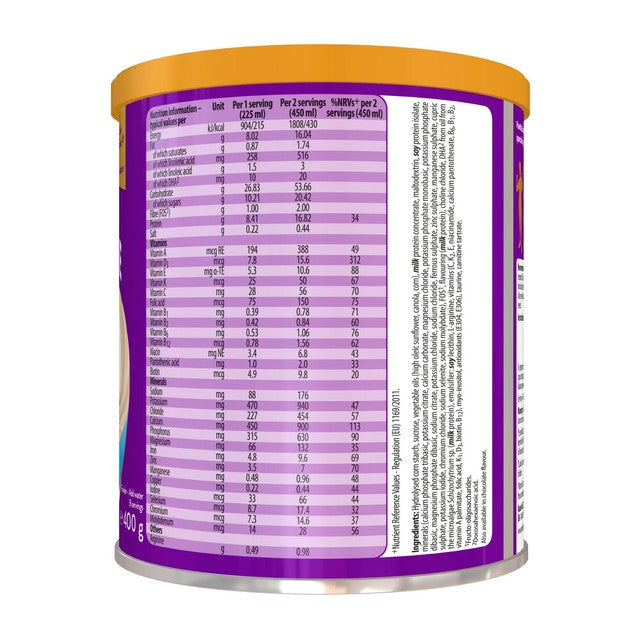 PaediaSure Teen Balance vanilla flavour nutritional shake powder 400g, imported from the UK