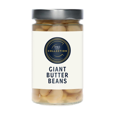 M&S M&S Collection Giant Butter Beans Cooked 437g- Buy online at McGrocer