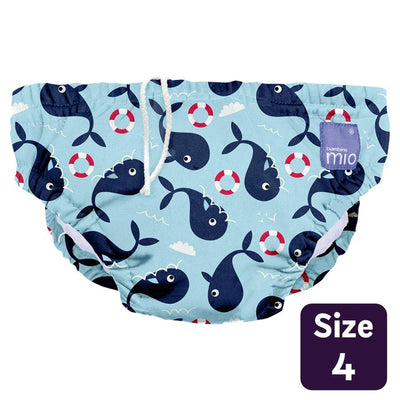 M&S Bambino Mio Reusable Swim Nappy 2-3 Years Xtra Large Whale- Buy online at McGrocer