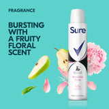 Sure deodorant spray Invisible Pure 200ml - British product