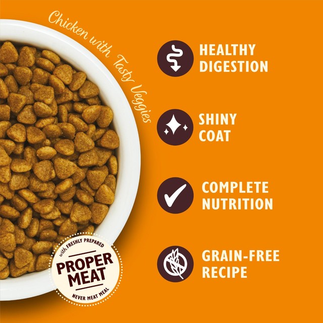 Lily's Kitchen Chicken With Veggies dry cat food 2kg, UK version