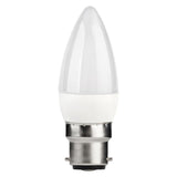 TCP LED candle bulb 470 lumens warm white B22 (British brand)