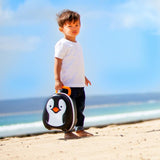 My Carry Potty penguin-themed portable potty for toddlers, imported from the UK