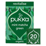 M&S Pukka Mint Matcha Green Organic & Fair Herbal Tea Bags 20 per pack- Buy online at McGrocer