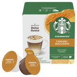 Starbucks Caramel Macchiato coffee pods for Dolce Gusto (British brand)