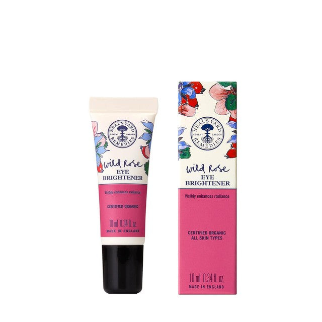 Neal's Yard Remedies Wild Rose eye brightener serum 10ml, imported from the UK