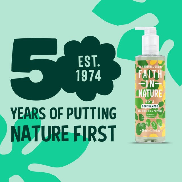 Faith In Nature chamomile dog shampoo 400ml - British product