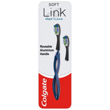 Colgate Link Deep Clean Soft manual toothbrush starter kit - British product