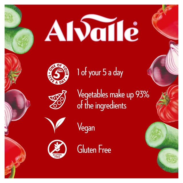 Alvalle Gazpacho Original chilled vegetable soup 500ml - British product