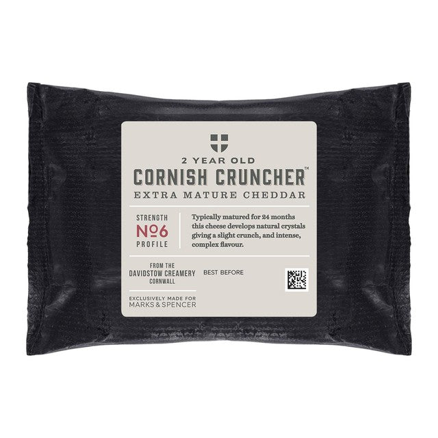 M&S Cornish Cruncher Extra Mature Cheddar Cheese 300g - British product