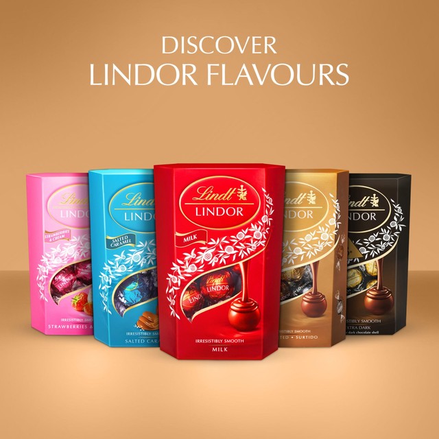 Lindt assorted chocolate truffles 200g, UK version