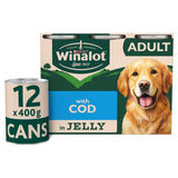 M&S Winalot Classics Cod in Jelly Wet Dog Food 400g- Buy online at McGrocer