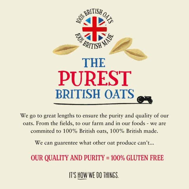 Glebe Farm maple and banana granola 325g, imported from the UK