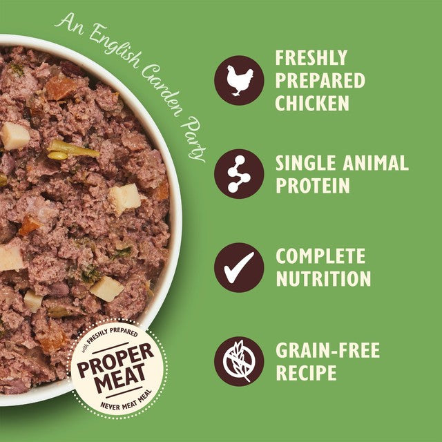 Lily's Kitchen An English Garden Party wet dog food 400g, UK version
