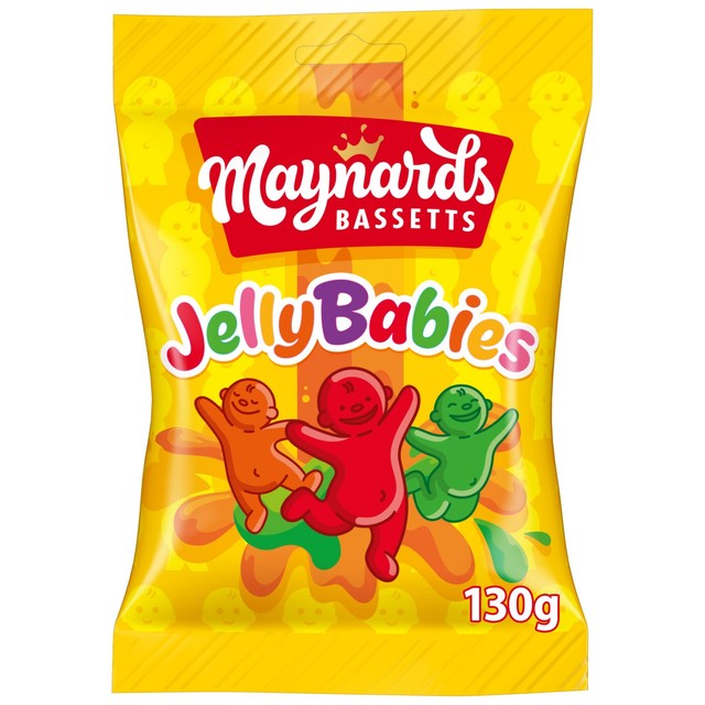 Maynards Bassetts Jelly Babies bag, imported from the UK