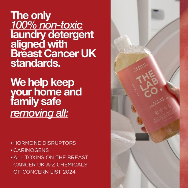 The Lab Co. energising non-bio laundry detergent 1L (British brand)