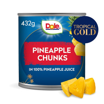 M&S Dole Pineapple Chunks in Juice Canned Pineapple 432g- Buy online at McGrocer