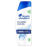 Head & Shoulders Classic Clean shampoo, imported from the UK