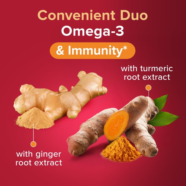 Seven Seas Omega 3 Immunity capsules with vitamin support (British brand)