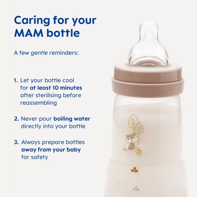 MAM Anti-Colic Easy Start baby bottle 260ml, imported from the UK