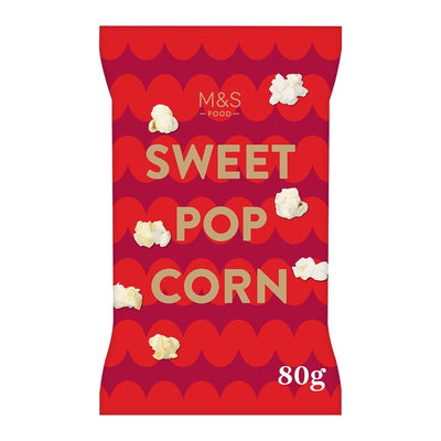 M&S M&S Sweet Popcorn 80g- Buy online at McGrocer