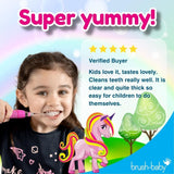 Brush-Baby Kids Natural Strawberry Toothpaste 50ml - British product