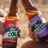 Lo Bros kombucha blueberry lemonade 330ml, UK version