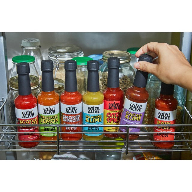 Eaten Alive Scotch bonnet fermented hot sauce 150ml - British product