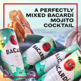 Bacardi mojito canned cocktail 250ml - British product